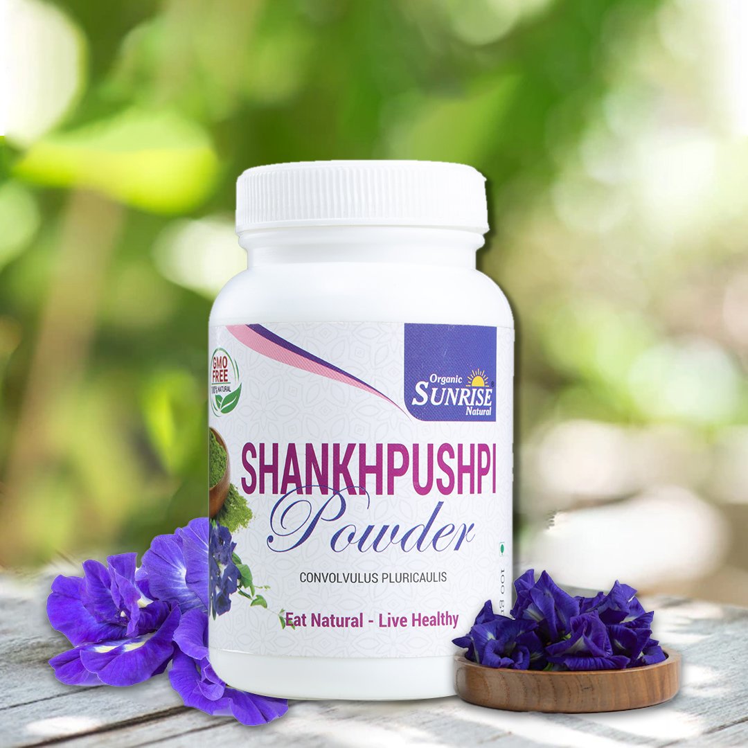 Shankhpushpi Powder – Memory, Focus & Stress Support | Sunrise Agriland