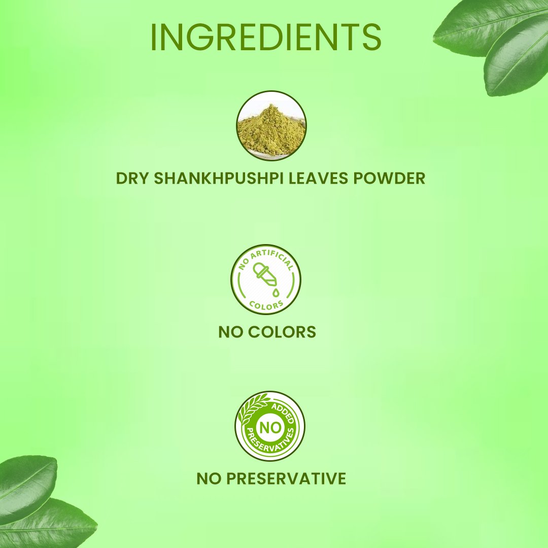 Shankhpushpi Powder – Memory, Focus & Stress Support | Sunrise Agriland