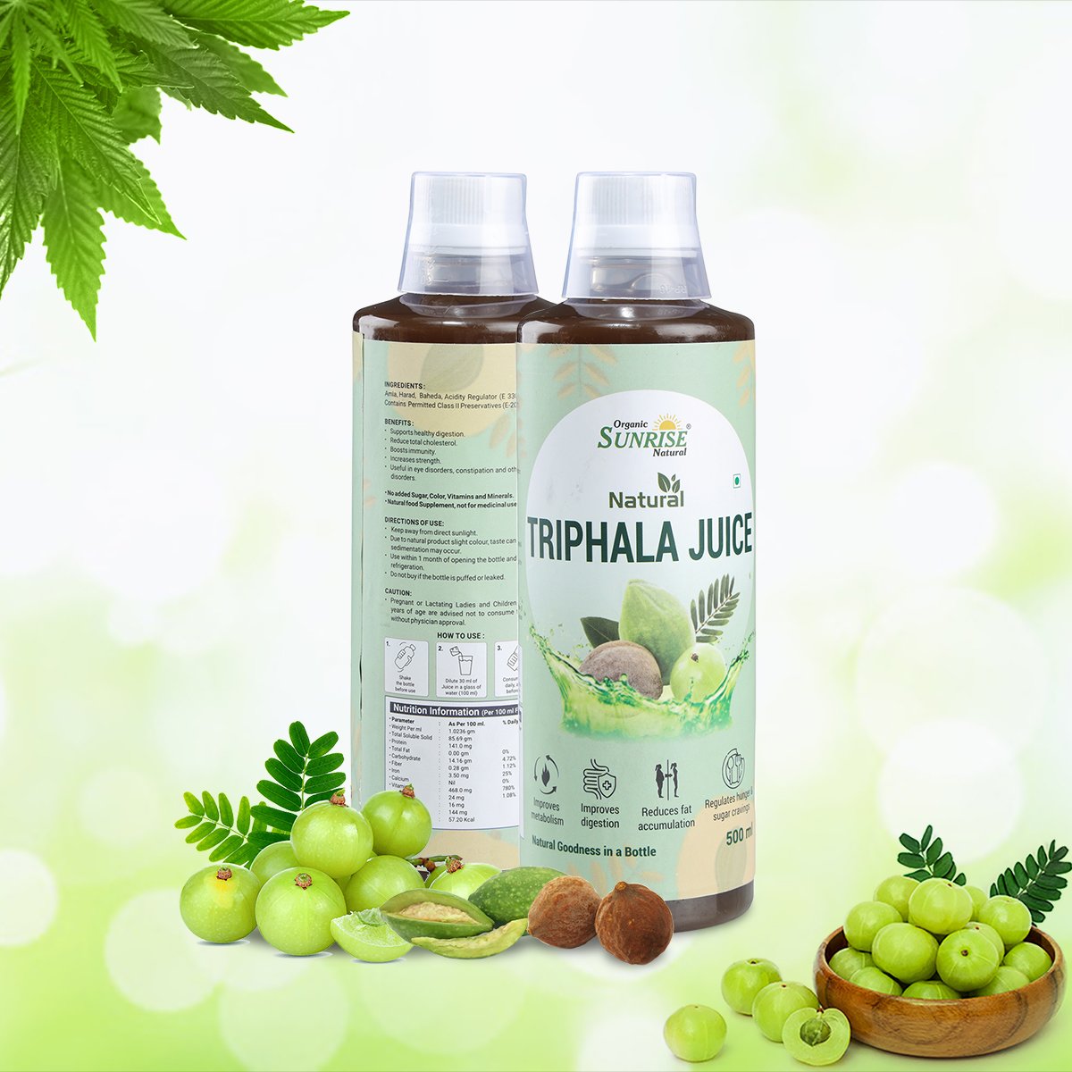 Triphala Juice – Ayurvedic Detox Drink for Gut Health, Digestion & Immunity | Sunrise Agriland