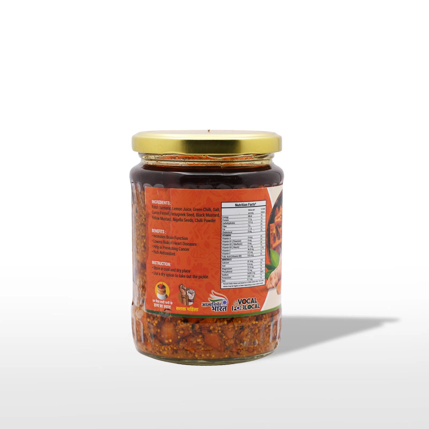 Turmeric Pickle – Traditional Haldi Achar | Sunrise Agriland
