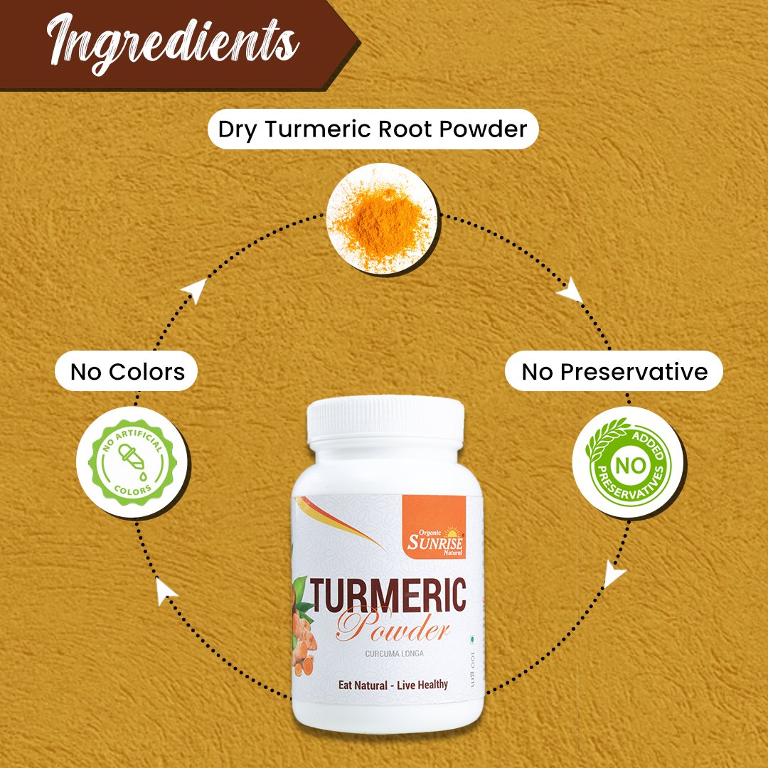 Turmeric Powder – Immunity & Wellness Haldi | Sunrise Agriland