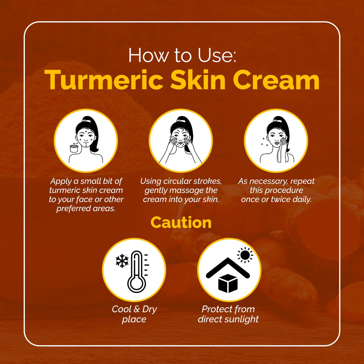Turmeric Skin Cream – Acne Care & Natural Glow | Sunrise Agriland